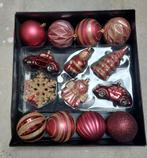 20 Roze - kunststoffen kerstboom decoratie, Diversen, Kerst, Ophalen, Zo goed als nieuw