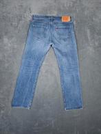 Levi’s Broek 501 Straight Fit W36 L32 Lichtblauw Denim Jeans, W36 - W38 (confectie 52/54), Blauw, ., Ophalen of Verzenden
