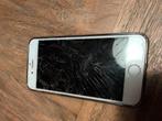 Iphone 6, flink gebarsten maar werkt wel, Telecommunicatie, Mobiele telefoons | Apple iPhone, Ophalen of Verzenden, Gebruikt