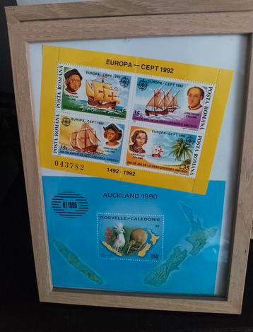 Postzegels in lijst - Europa CEPT 1992 & Auckland 1990 beschikbaar voor biedingen