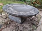 Tuinornament plantenbak schaal graniet betonlook gratis, Tuin en Terras, Waterpartijen en Fonteinen, Ophalen, Gebruikt, Beton