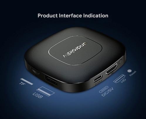 Android 14 tv box, Audio, Tv en Foto, Mediaspelers, Nieuw, Minder dan 500 GB, Ophalen of Verzenden