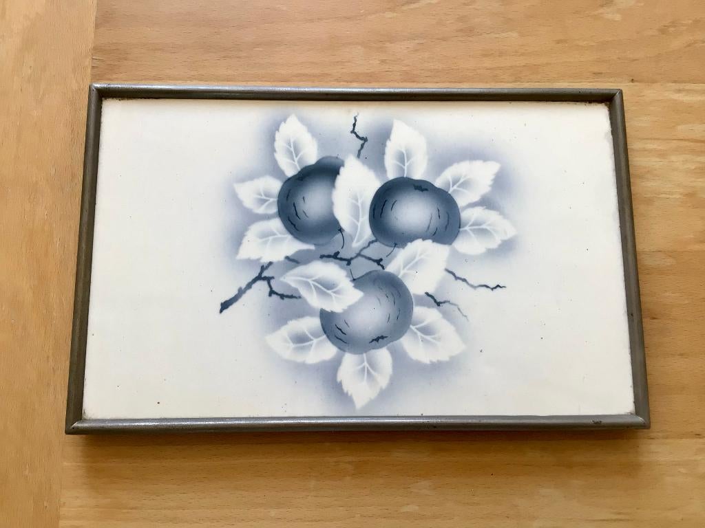 Antiek Aardewerk dienblad / serveeronderstel voor thee etc, Antiek en Kunst, Verzenden