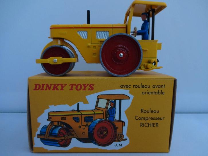 Richier Rouleau Compresseur nr: 830 van Dinky Toys 1/50, Hobby en Vrije tijd, Modelauto's | 1:50, Nieuw, Bus of Vrachtwagen, Dinky Toys