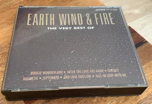 DUBBEL CD EARTH WIND & FIRE THE VERY BEST OF 1991 ARCADE NL, Cd's en Dvd's, Cd's | R&B en Soul, Gebruikt, Soul of Nu Soul, 1980 tot 2000
