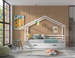 Dallas 4 huisbed - 90x200 - Wit