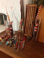 Leuke partij Vintage Visbenodigdheden - Dobbers & Vistuig, Antiek en Kunst, Curiosa en Brocante, Ophalen of Verzenden