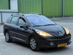 Nette Peugeot 207 SW 1.6 | AUTOMAAT | Nieuwe APK | Trekhaak, Auto's, Peugeot, 4 cilinders, Zwart, 600 kg, Euro 4