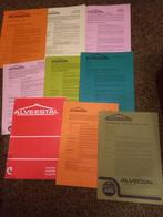 Folder/bouwtekening., Ophalen of Verzenden, Zo goed als nieuw