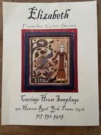 Borduurpatroon - Elisabeth - van de Girls serie, Ophalen of Verzenden, Nieuw, Handborduren, Patroon