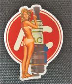 Mel Ramos AC Sexy 50s Pin Up Reclame Retro Sticker, Verzenden, Huis en Inrichting