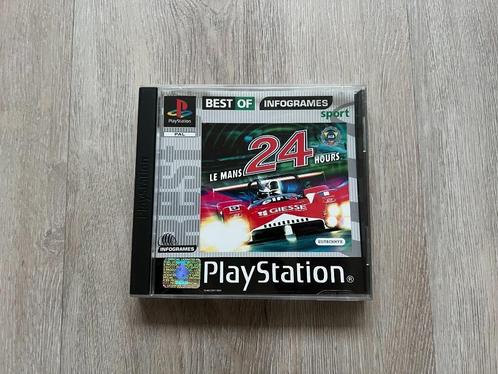Playstation One Le Mans 24 Hours., Spelcomputers en Games, Games | Sony PlayStation 1, Gebruikt, Racen en Vliegen, 1 speler, Vanaf 3 jaar
