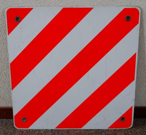 Metalen bord uitstekende lading, Verzamelen, Automerken, Motoren en Formule 1, Gebruikt, Auto's, Ophalen