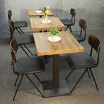 Industriele vintage passer frame schoolstoelen, Huis en Inrichting, Barkrukken, Nieuw