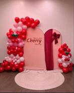 Luxe Backdrop met Ballonnenboog – Te Huur voor Elk Event, Ophalen of Verzenden, Nieuw, Versiering, Overige