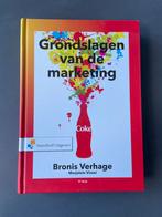Grondslagen van de marketing Bronis Verhage (marketing boek), Boeken, Economie, Management en Marketing, Ophalen of Verzenden