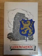 ansicht OLDEHOVE getekende kaart LEEUWARDEN, Ophalen of Verzenden, Friesland