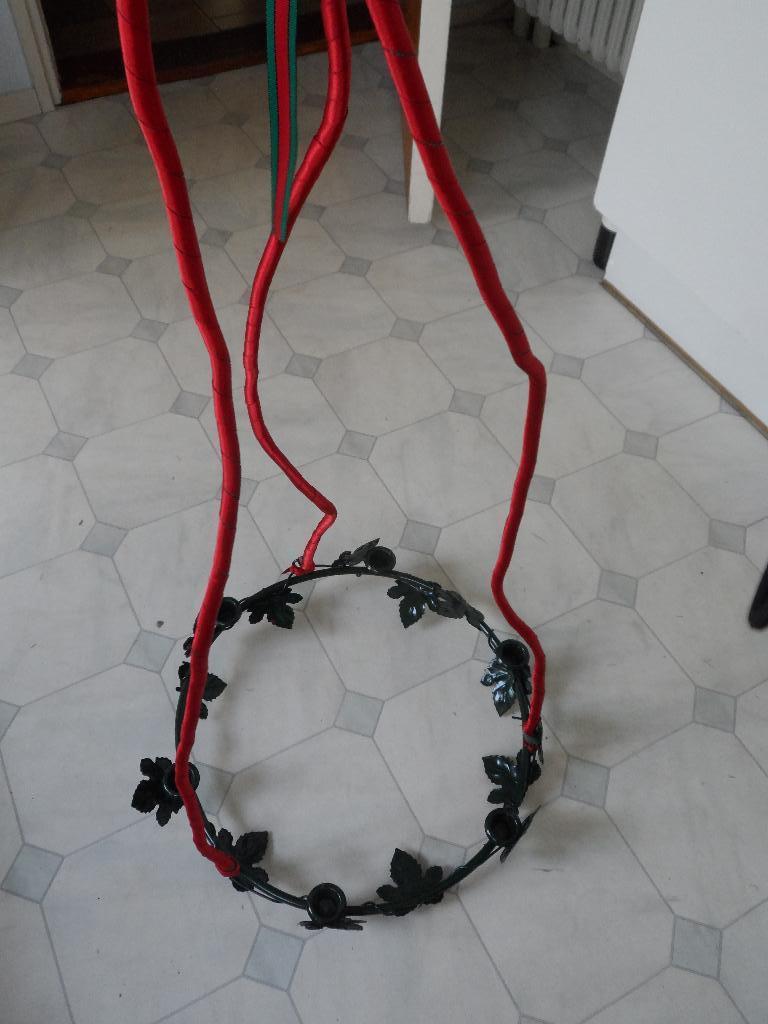 Kerst kroonluchter / kerstkransen, Diversen, Ophalen of Verzenden, Zo goed als nieuw