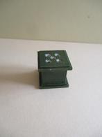 poppenhuis houten stof groen, Ophalen of Verzenden, Zo goed als nieuw, Decoratie