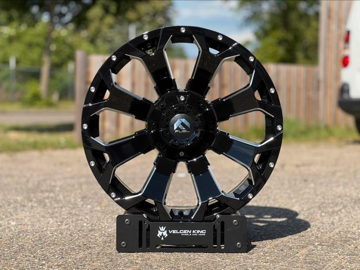 5x127 20 Inch Velgen FUEL Look Past op Dodge Ram Jeep Etc, Auto-onderdelen, Banden en Velgen, Velg(en), 20 inch, Nieuw, Ophalen of Verzenden