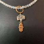 Maansteen regenboog & hanger geluk beschermt harmonie SALE, Sieraden, Tassen en Uiterlijk, Kettingen, Ophalen of Verzenden, Nieuw