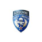 WWII US DUI Pin Airborne Troop Carrier, Verzamelen, Militaria | Tweede Wereldoorlog, Embleem of Badge, Amerika, Ophalen of Verzenden