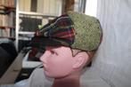 Platte pet Patchwork Schotse ruit  Uniek Kerst-Sint nr. 11, Dientage, Nieuw, Ophalen of Verzenden, Pet