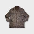 Rockhill heren jas maat L (100% leer), Kleding | Heren, Jassen | Winter, Maat 52/54 (L), Tweedehands, Rockhill, Bruin