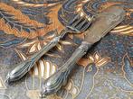 Mooi antiek silverplate viscouvert uit Engeland uit 1900., Antiek en Kunst, Antiek | Bestek, Ophalen of Verzenden