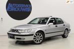 Saab 95 SE 2.3T Automaat Schuifdak, Auto's, Saab, Zwart, 4 cilinders, 2290 cc, Leder en Stof