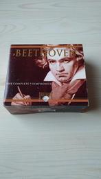 5 CD BEETHOVEN - alle 9 symfonieen - in BOX - super orkesten, Verzenden, Classicisme, Zo goed als nieuw, Overige typen
