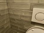 Badkamer-/toilettegels Ceramiche Piemme groen/grijs 7,5x30cm, Nieuw, Ophalen
