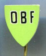 OBF (onderling boeren verzekering fonds speldje ( W_066 ), Verzamelen, Speldjes, Pins en Buttons, Verzenden, Zo goed als nieuw