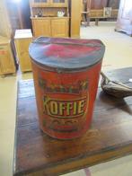 Oer 11312 groot antiek blik met reclame (49 cm), Antiek en Kunst, Curiosa en Brocante, Ophalen