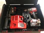 Milwaukee boormachine set fdd2 502x, Ophalen, Zo goed als nieuw, Boormachine
