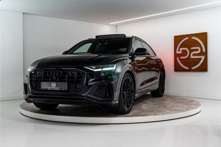 Audi Q8 55 TFSI e Quattro Pro Line 2x S-Line 381PK | NL AUTO, Auto's, Audi, Bedrijf, Te koop, Q8, 360° camera, 4x4, ABS, Achteruitrijcamera