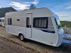 LMC Vivo 480 D, BJ 2015 Mover Luifel Zeer mooi 17450,- !, Caravans en Kamperen, Caravans, Rondzit, Bedrijf, Omvormbare zithoek