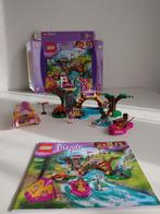 lego friends 41121 avonturen kamp met wildwaterbaan, Ophalen of Verzenden, Zo goed als nieuw, Complete set, Lego