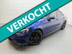 Mercedes-Benz C-klasse 180 AMG NIGHT PANO CAMERA NAP, Automaat, 65 €/maand, Blauw, Bedrijf