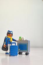 Playmobil ad15 Stewardess met Trolley, Ophalen of Verzenden, Zo goed als nieuw
