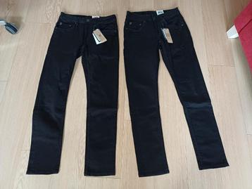 2 Nieuwe  spijkerbroeken Garcia Rosso zwart  W28 L32 beschikbaar voor biedingen