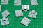 L191 Stenen 2x2 met 1 oog aan onderkant licht grijs 40 st., Verzenden, Nieuw, Losse stenen, Lego