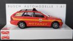 Mercedes Benz C klasse combi Notarzt 1:87 Busch Pol, Hobby en Vrije tijd, Modelauto's | 1:87, Verzenden, Nieuw, Auto