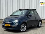 Fiat 500 0.9 TwinAir Lounge Cabrio,Airco,PDC,ElektrischeRame, 86 pk, Gebruikt, Euro 6, Bedrijf