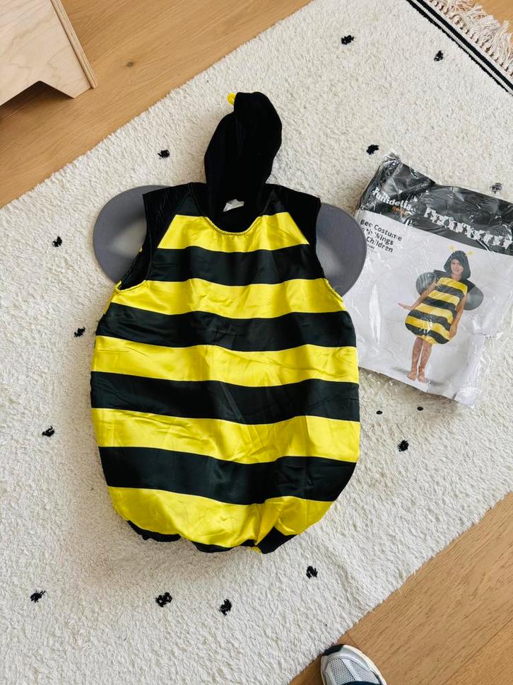 Bijenpak Carnaval – maat 10–12 jaar, Kinderen en Baby's, Carnavalskleding en Verkleedspullen, Zo goed als nieuw, Ophalen