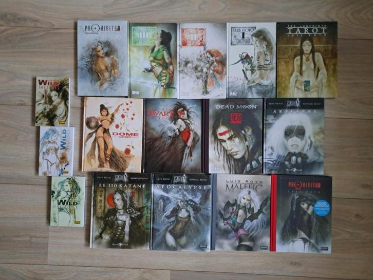 Luis Royo verzameling, Boeken, Kunst en Cultuur | Beeldend, Gelezen, Schilder- en Tekenkunst, Ophalen of Verzenden