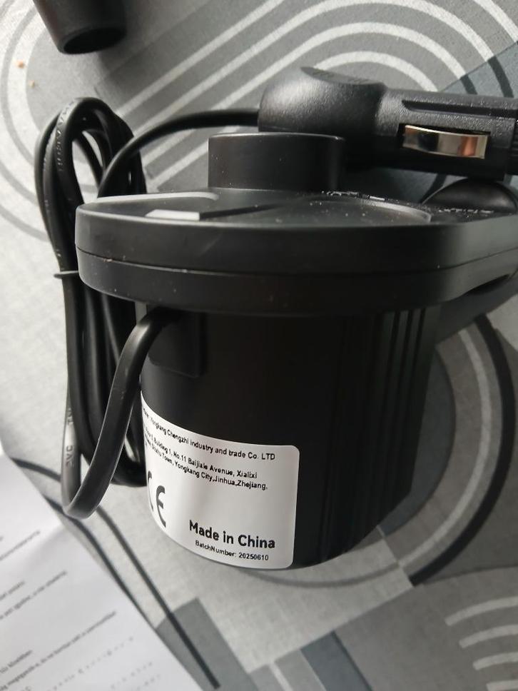 Elektrische luchtpomp, Caravans en Kamperen, Luchtpompen, Nieuw, Elektrisch, Ophalen of Verzenden