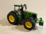 John Deere 6250R op brede michelin’s, Hobby en Vrije tijd, Modelauto's | 1:32, Ophalen of Verzenden, Zo goed als nieuw, Overige typen