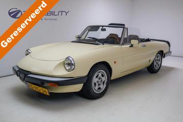 Alfa Romeo Spider 1.6 Cabrio | Nieuwe Softtop dak (zwart) Se beschikbaar voor biedingen