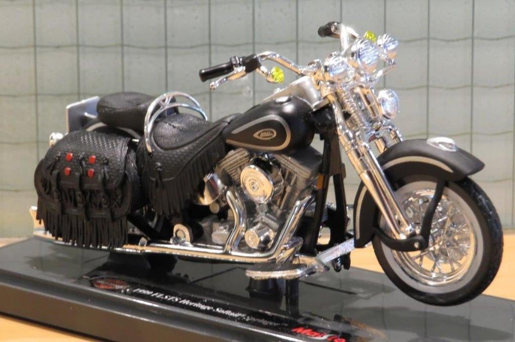 Harley Davidson FLSTS Heritage Softail Springer 1:18 (122), Maisto, May Cheong Group France S.A.S., Nieuw, Ophalen of Verzenden